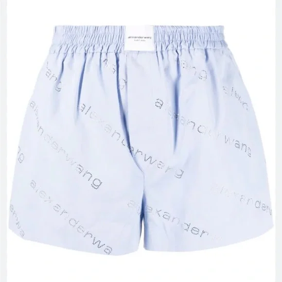 Alexander Wang | Shorts | Alexander Wang Crystalembellished